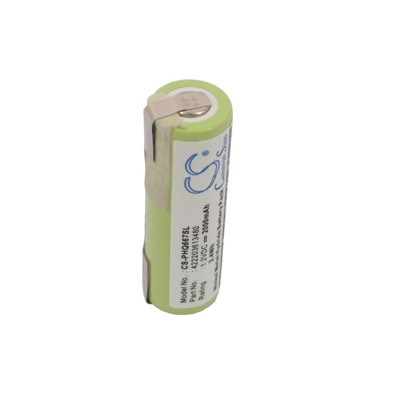 Ni-MH Battery fits Grundig, 8825, 8835, 8875 1.2V, 2000mAh Shaver Cameron Sino Technology Limited