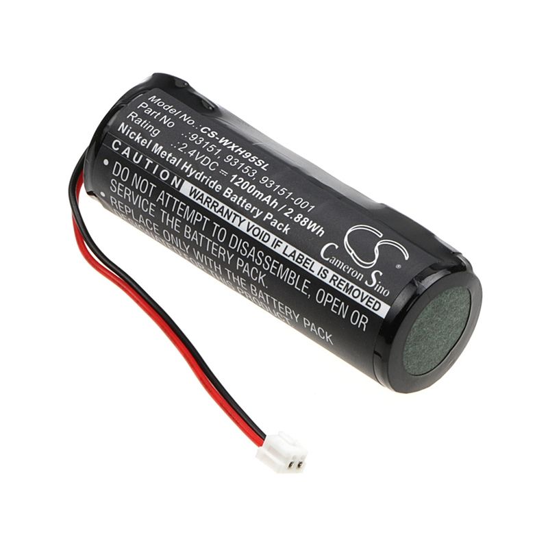 Ni-MH Battery fits Wella, Pro 9550, Sterling Eclipse 8725, 2.4V, 1200mAh Shaver Cameron Sino Technology Limited
