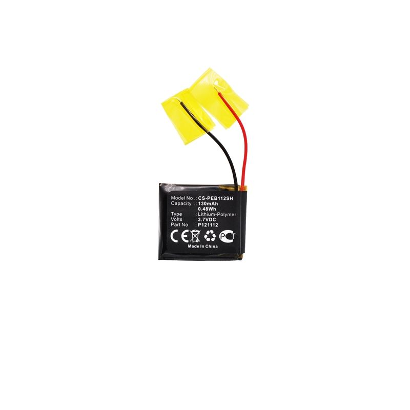 Li-polymer Battery Fits Pebble, E-paper, Pebble 3.7v, 130mah Smartwatch Cameron Sino Technology Limited