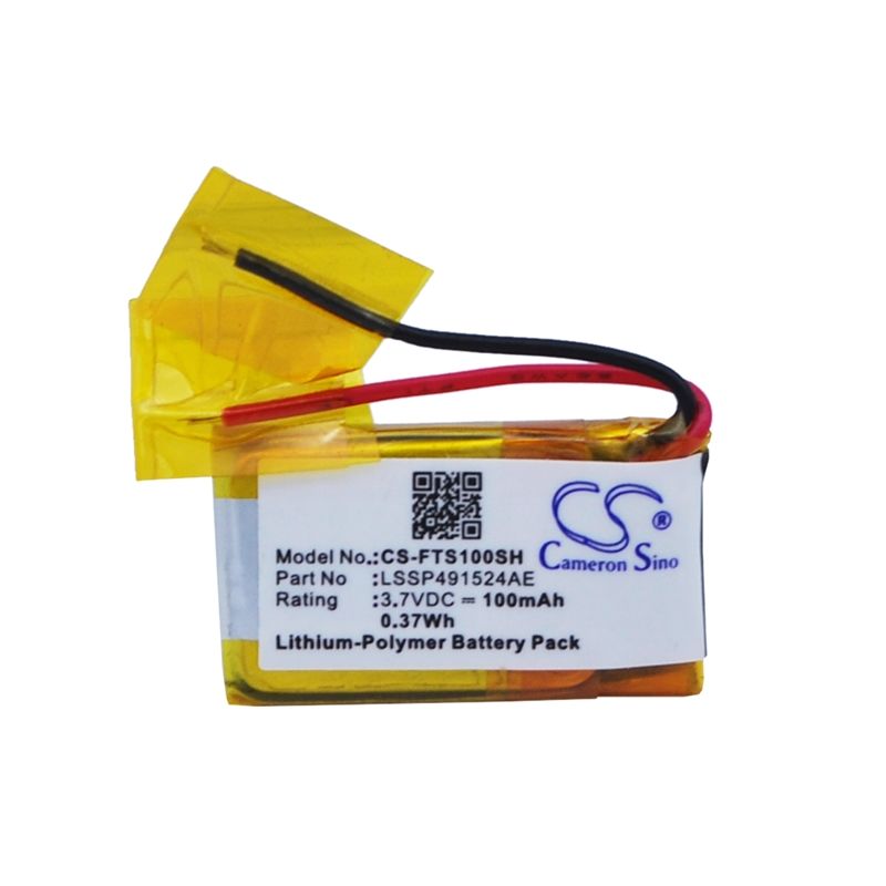Li-polymer Battery Fits Fitbit, Surge, Fitbit 3.7v, 100mah Smartwatch Cameron Sino Technology Limited
