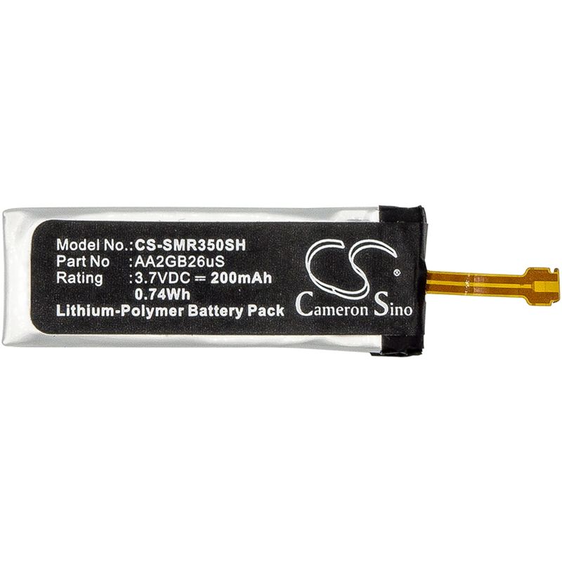 Li-polymer Battery Fits Samsung, Galaxy Gear Fit R350, Gear Fit, Sm-r350 3.7v, 200mah Home Electronics Cameron Sino Technology Limited