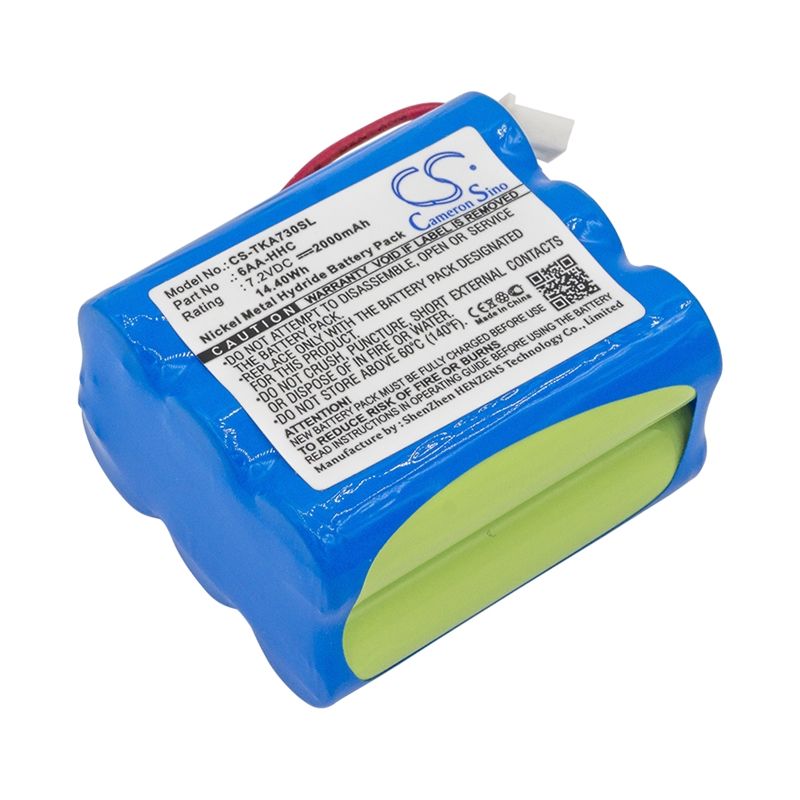Ni-mh Speaker Battery Fits Tdk, Life On Record A73, Life On Record A73 Boombox, 7.2v, 2000mah Speaker Cameron Sino Technology Limited