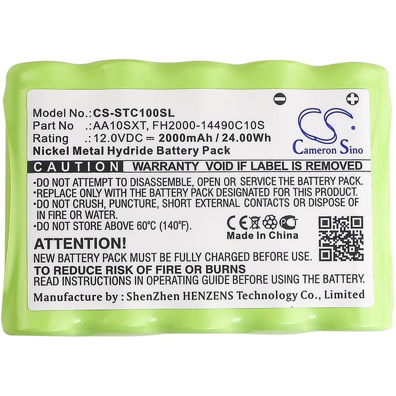 Ni-MH Speaker Battery fits Soundcast, Outcast Jr, Soundcast 12.0V, 2000mAh Speaker Cameron Sino Technology Limited