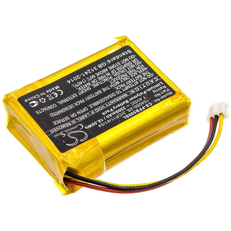 Li-Polymer Speaker Battery fits Philips, B5/12, Fidelio B5, 7.4V, 2500mAh Speaker Cameron Sino Technology Limited