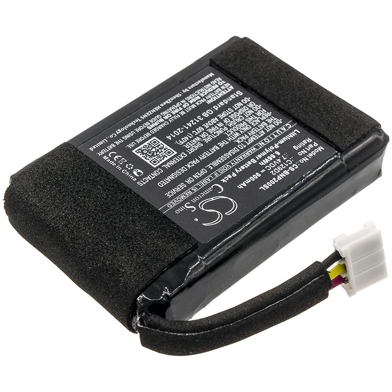 Li-Polymer Speaker Battery fits Bang & Olufsen, Beoplay P2, Bang & Olufsen 7.4V, 900mAh Speaker Cameron Sino Technology Limited
