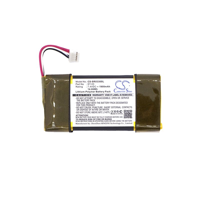 Li-polymer Speaker Battery Fits Sony, Srs-x33, Sony 7.4v, 1900mah Speaker Cameron Sino Technology Limited