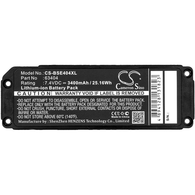 Li-ion Speaker Battery Fits Bose, Soundlink Mini, Bose 7.4v, 3400mah Speaker Cameron Sino Technology Limited