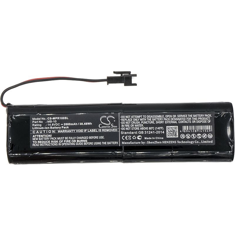 Li-ion Speaker Battery fits Mipro, Ma-100, Ma-303, 14.8V, 2600mAh Speaker Cameron Sino Technology Limited