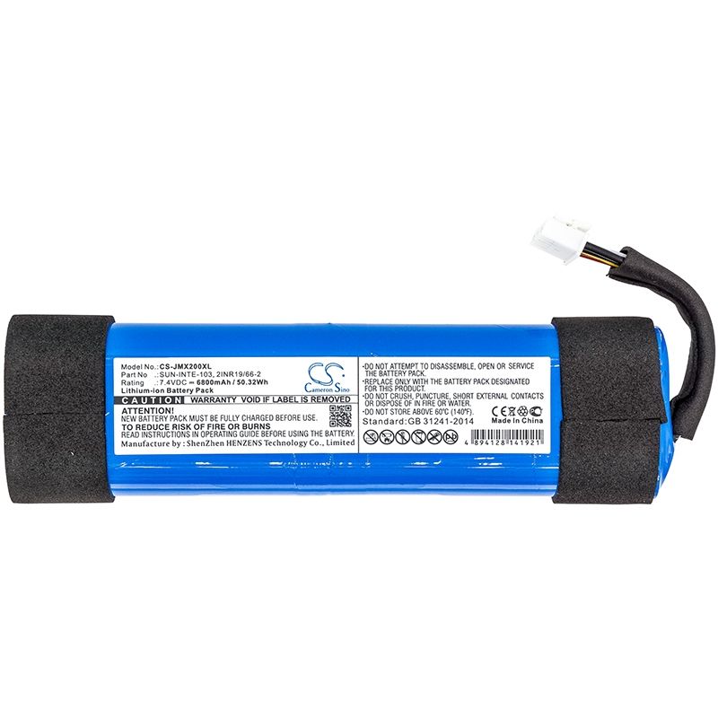 Li-ion Speaker Battery Fits Jbl, Jblxtreme2blkam, Jblxtreme2bluam, Xtreme 2 7.4v, 6800mah Speaker Cameron Sino Technology Limited