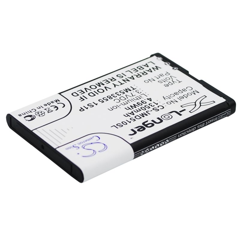 Li-ion Speaker Battery fits Jbl, Md-51w, Play Up, 3.7V, 1350mAh Speaker Cameron Sino Technology Limited