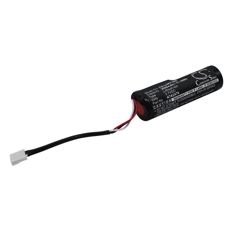 Li-ion Speaker Battery fits Logitech, Mm50, Pure-fi Anywhere Speaker 1st, 3.7V, 3000mAh Speaker Cameron Sino Technology Limited