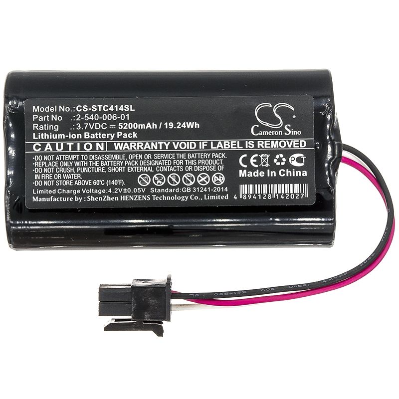 Li-ion Speaker Battery Fits Soundcast, Mld414, Outcast Melody, 3.7v, 5200mah Speaker Cameron Sino Technology Limited