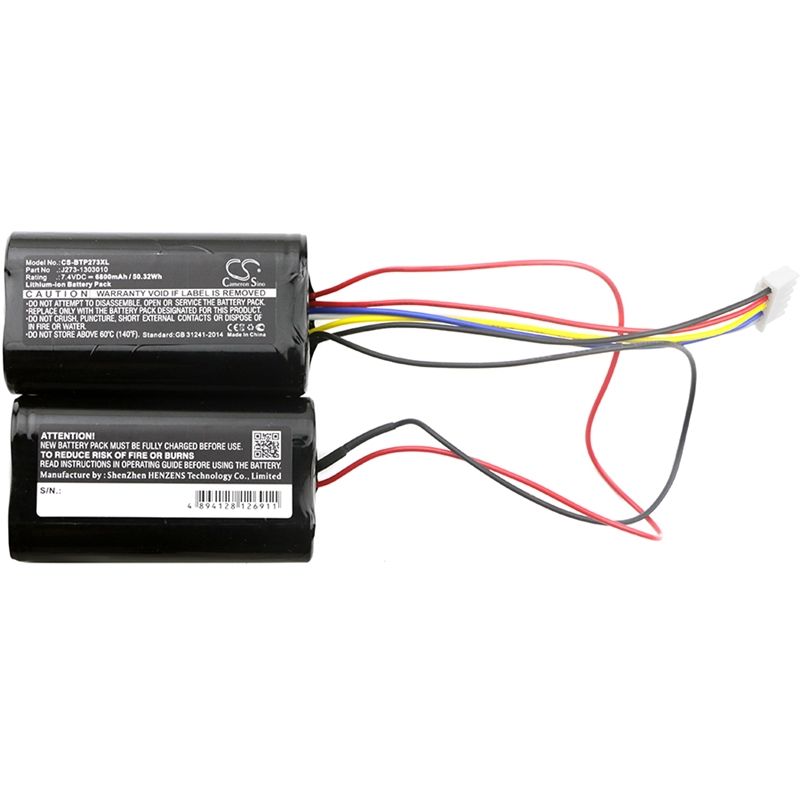 Li-ion Speaker Battery Fits Beats, J273, Pill Xl, 7.4v, 6800mah Speaker Cameron Sino Technology Limited