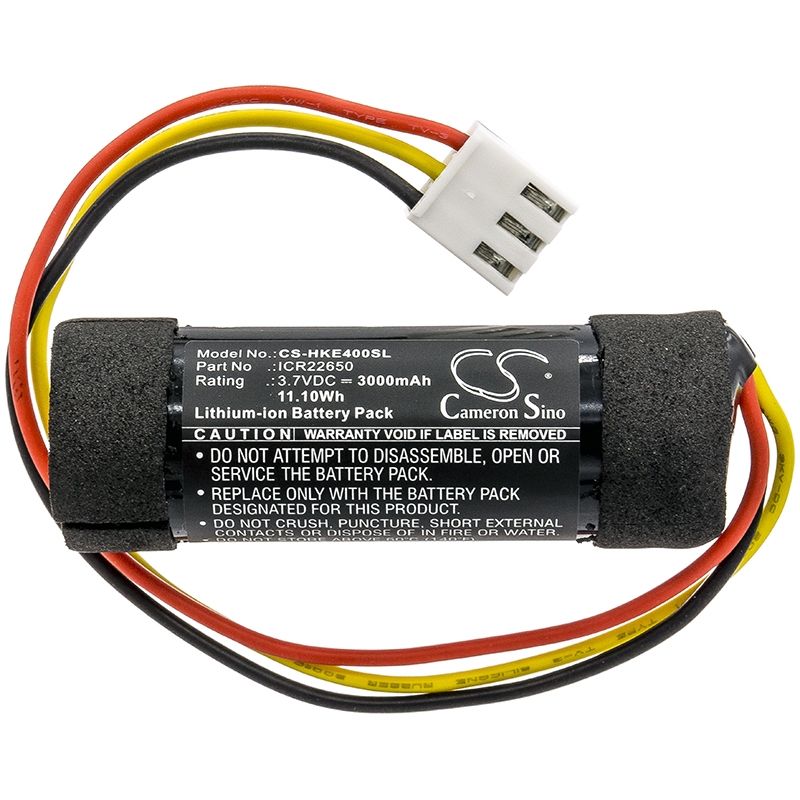 Li-ion Speaker Battery Fits Harman/kardon, Onyx Studio 4, Harman/kardon 3.7v, 3000mah Speaker Cameron Sino Technology Limited