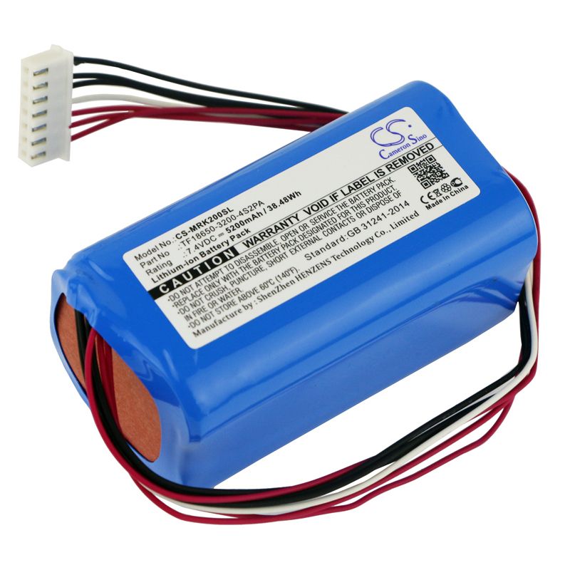 Li-ion Speaker Battery fits Marshall, Kilburn Ii, Marshall 7.4V, 5200mAh Speaker Cameron Sino Technology Limited