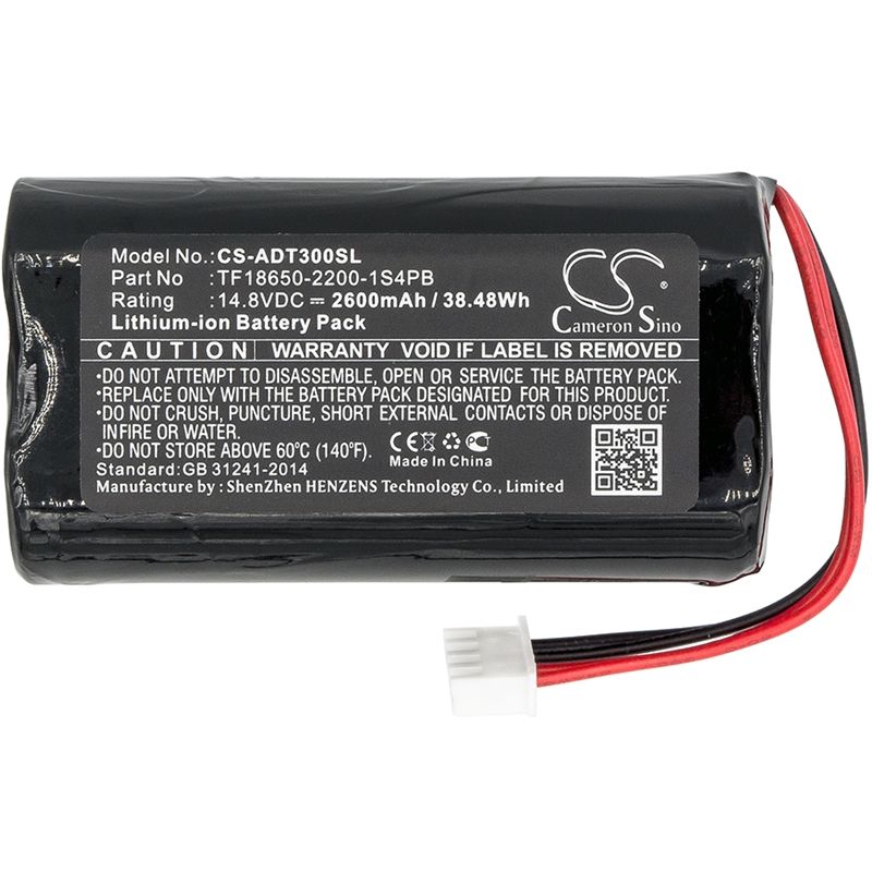 Li-ion Speaker Battery Fits Audio Pro, Addon T10, Addon T3, Addon T9 14.8v, 2600mah Speaker Cameron Sino Technology Limited