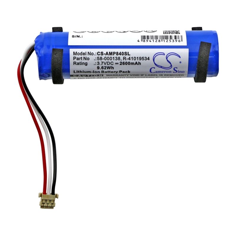 Li-ion Speaker Battery Fits Amazon, Pw3840, Pw3840kl, Tap 3.7v, 2600mah Speaker Cameron Sino Technology Limited