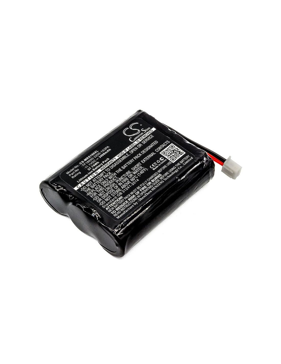 Li-ion Speaker Battery Fits Marshall, Stockwell, Marshall 11.1v, 3400mah Speaker Cameron Sino Technology Limited