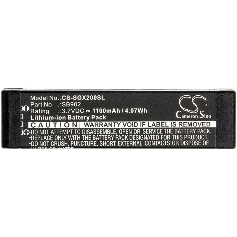Li-ion Speaker Battery fits Shure, Glx-d Digital Wireless Systems, Glxd1, Glxd2 3.7V, 1100mAh Speaker Cameron Sino Technology Limited