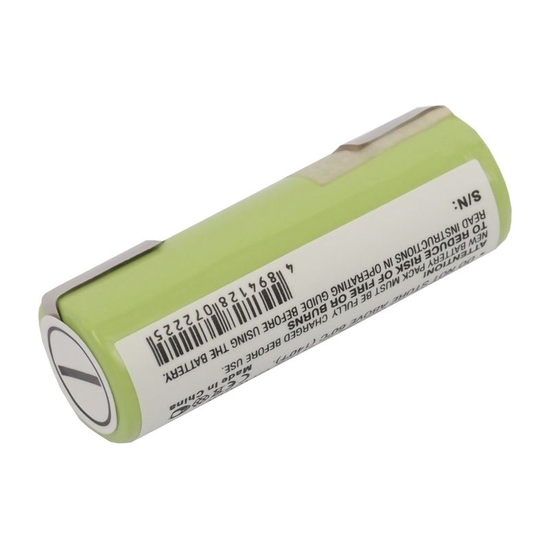 Ni-MH Battery fits Braun, 1008, 1012, 1013 1.2V, 2500mAh Toothbrush Cameron Sino Technology Limited