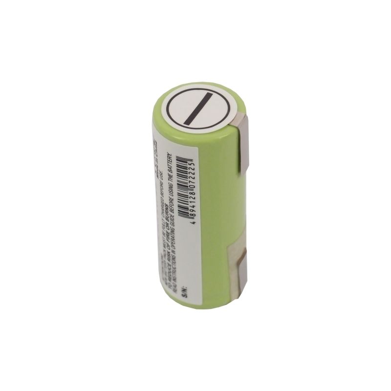 Ni-MH Battery fits Braun, 1008, 1012, 1013 1.2V, 2500mAh Toothbrush Cameron Sino Technology Limited