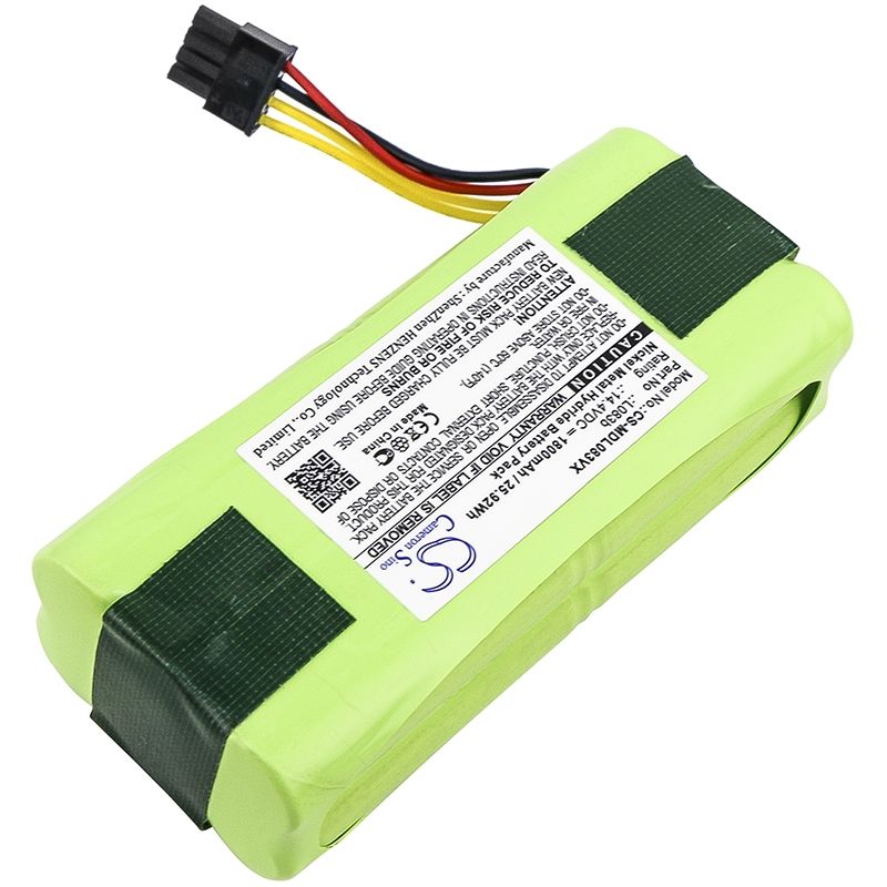 Ni-MH Battery fits Midea, R1-l081a, R1-l083b, R1-l085b 14.4V, 1800mAh Vacuum Cameron Sino Technology Limited