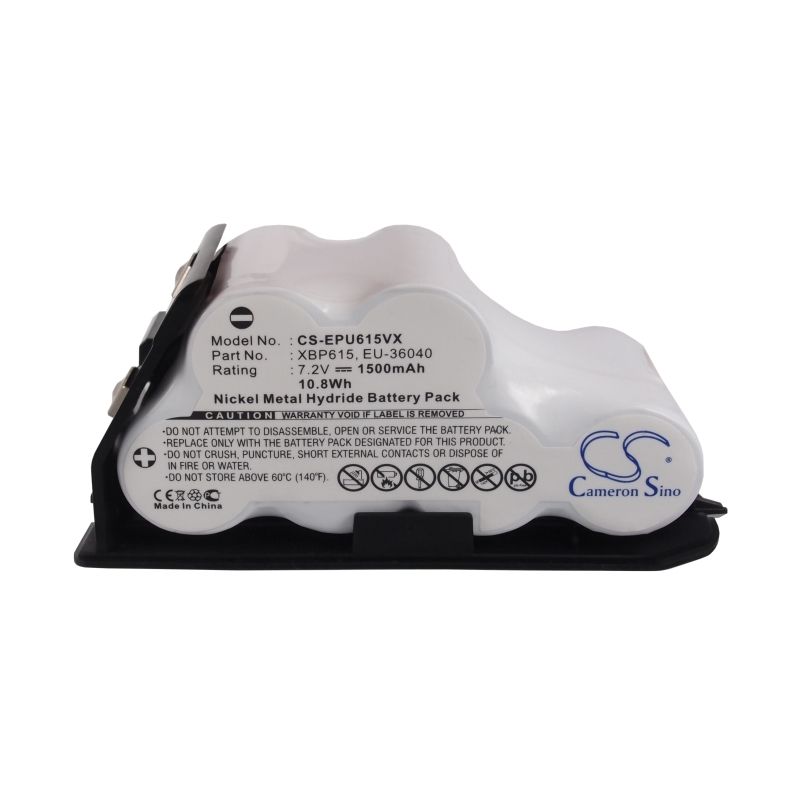 Ni-MH Battery fits Euro Pro, Shark Uv615, Shark Uv615h, Shark Uv615k 7.2V, 1500mAh Vacuum Cameron Sino Technology Limited