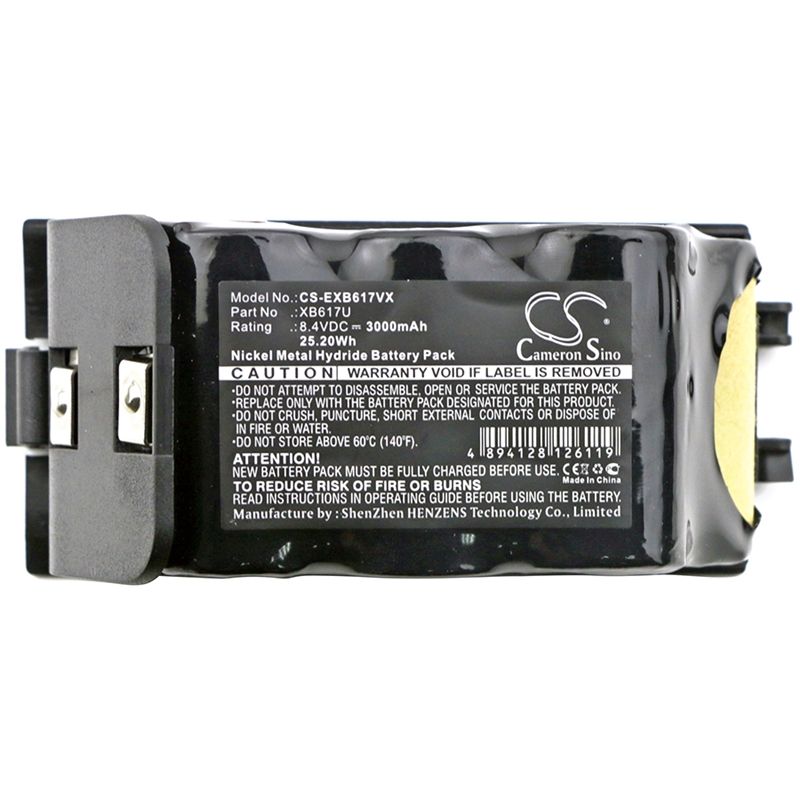 Ni-mh Battery Fits Euro Pro, Xb617u, Shark, Xb617u 8.4v, 3000mah Vacuum Cameron Sino Technology Limited