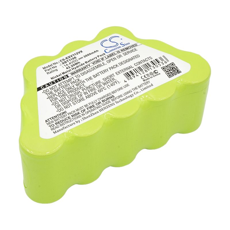 Ni-mh Vacuum Battery Fits Euro Pro, Navigator Freestyle Pro, Sv1106, Sv1107 14.4v, 3000mah Vacuum Cameron Sino Technology Limited