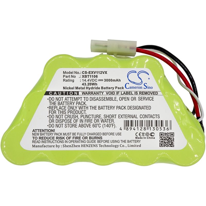 Ni-mh Vacuum Battery Fits Euro Pro, Navigator Freestyle Pro, Sv1106, Sv1107 14.4v, 3000mah Vacuum Cameron Sino Technology Limited