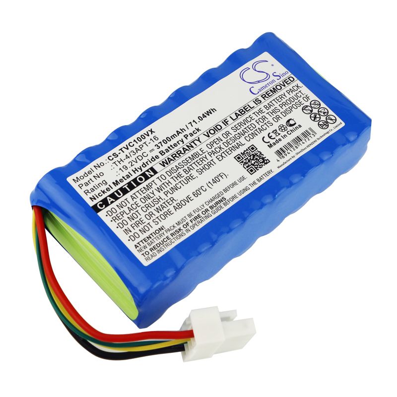 Ni-MH Battery fits Toshiba, Vc-j1x, Toshiba 19.2V, 3700mAh Vacuum Cameron Sino Technology Limited