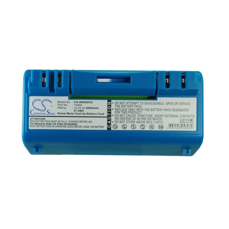 Ni-mh Battery Fits Irobot, Scooba 330, Scooba 340, Scooba 350 14.4v, 4000mah Vacuum Cameron Sino Technology Limited