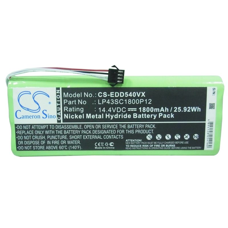 Ni-MH Battery fits Ecovacs, Deebot D523, Deebot D540, Deebot D550 14.4V, 1800mAh Vacuum Cameron Sino Technology Limited