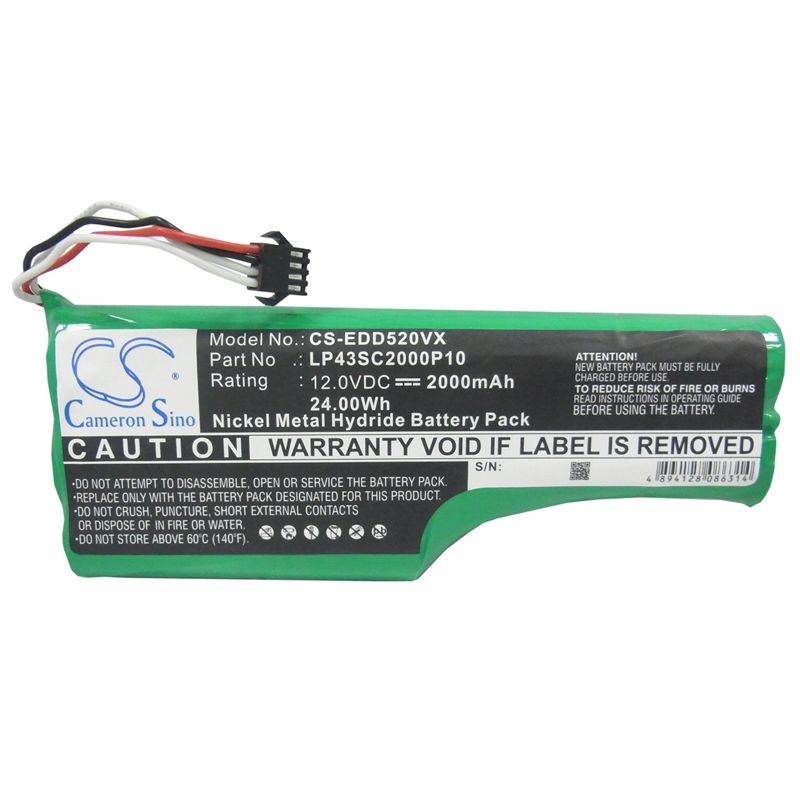Ni-MH Battery fits Ecovacs, Deebot D520, Deebot D526, T3 12.0V, 2000mAh Vacuum Cameron Sino Technology Limited