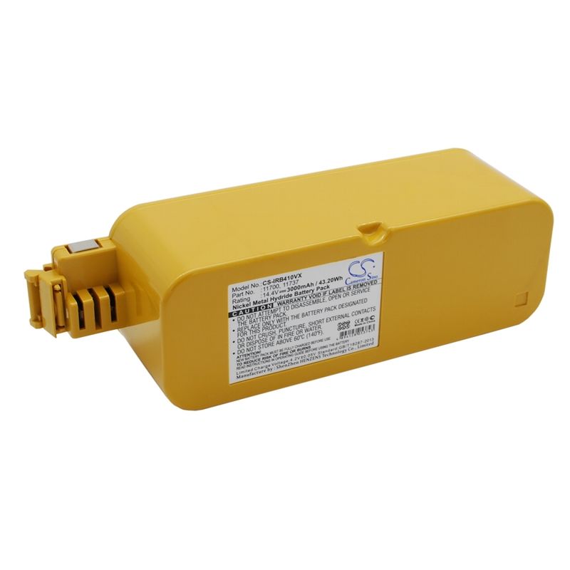 Ni-MH Battery fits Cleanfriend, M488, Irobot, 4905 14.4V, 3000mAh Vacuum Cameron Sino Technology Limited