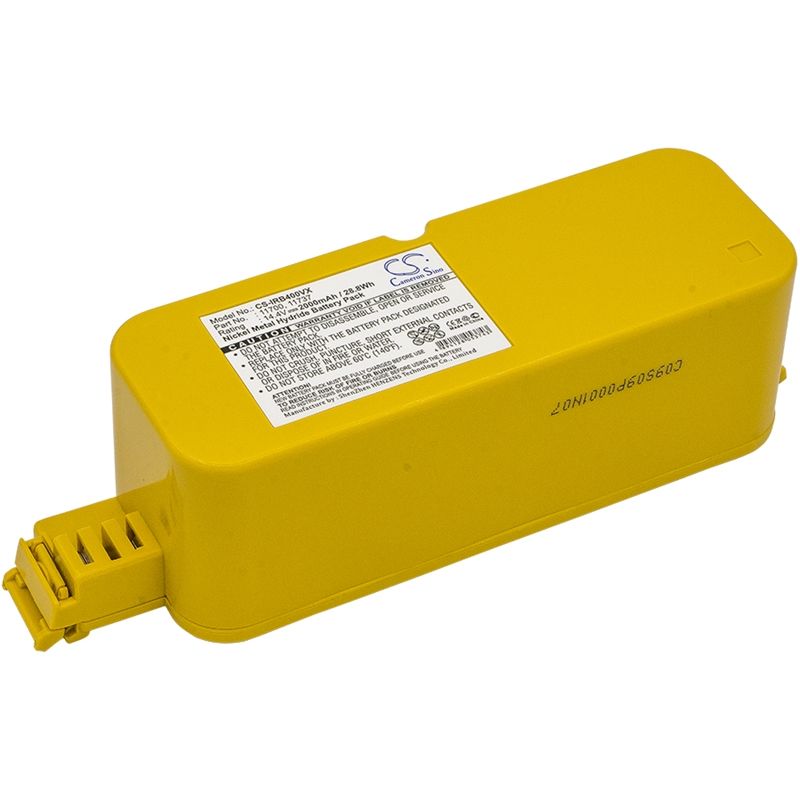 Ni-MH Battery fits Cleanfriend, M488, Irobot, Aps 4905 14.4V, 2000mAh Vacuum Cameron Sino Technology Limited