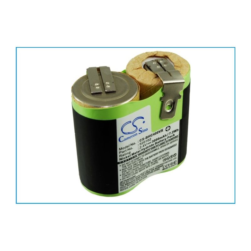 Ni-MH Battery fits Black & Decker, Classic Hc400, Black & Decker 2.4V, 3000mAh Vacuum Cameron Sino Technology Limited