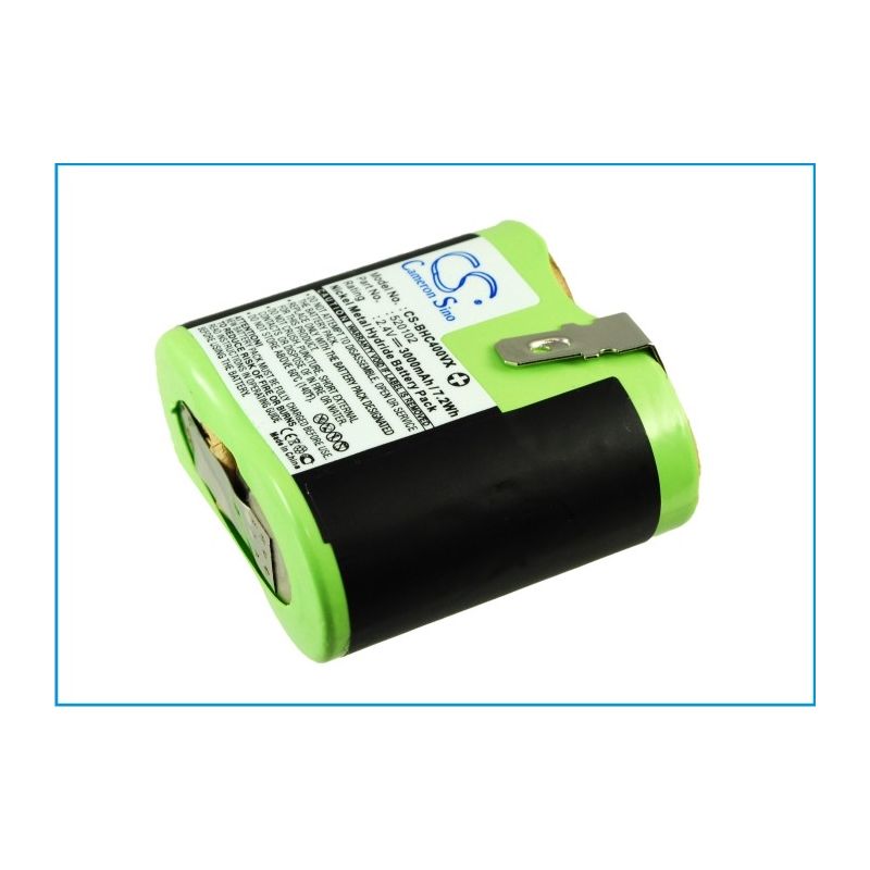 Ni-MH Battery fits Black & Decker, Classic Hc400, Black & Decker 2.4V, 3000mAh Vacuum Cameron Sino Technology Limited