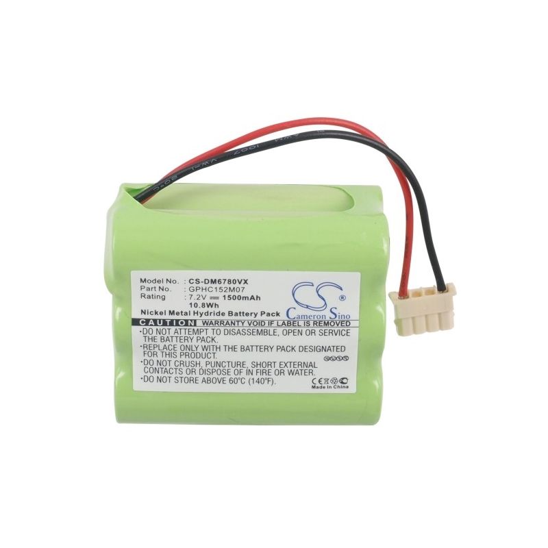Ni-mh Battery Fits Dirt Devil, Evo M678, M678, Mint 7.2v, 1500mah Vacuum Cameron Sino Technology Limited