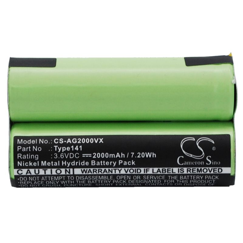Ni-MH Battery fits Aeg, Electrolux Junior 2.0, Aeg 3.6V, 2000mAh Vacuum Cameron Sino Technology Limited