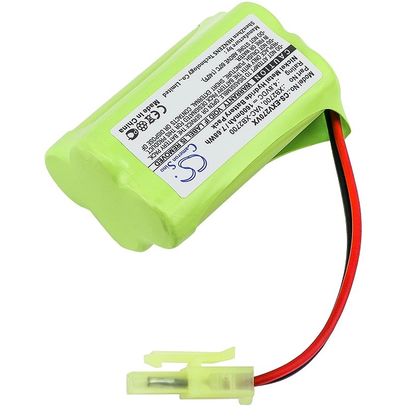 Ni-MH Battery fits Euro Pro, V2700z, Xb2700, Shark 4.8V, 1600mAh Vacuum Cameron Sino Technology Limited