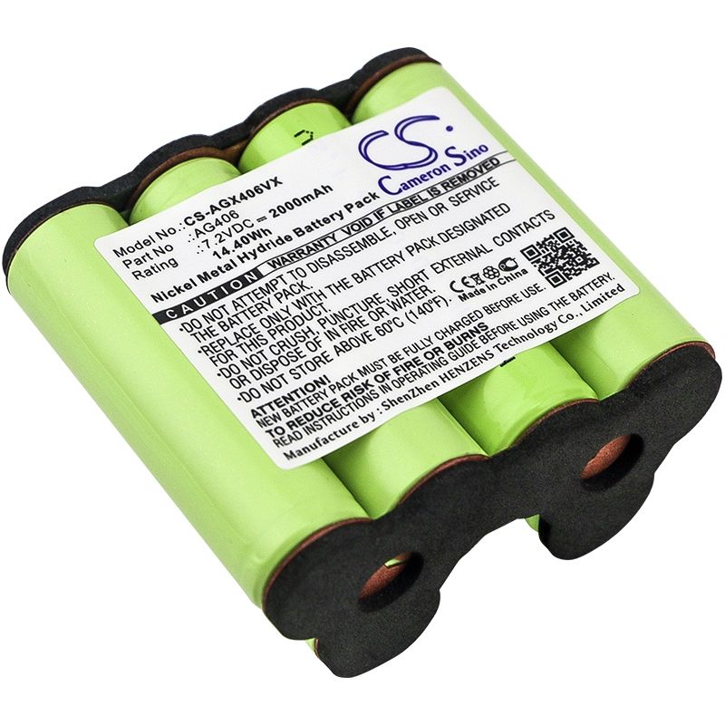 Ni-MH Battery fits Aeg, Electrolux Ag406, Zb4106wd, 7.2V, 2000mAh Vacuum Cameron Sino Technology Limited