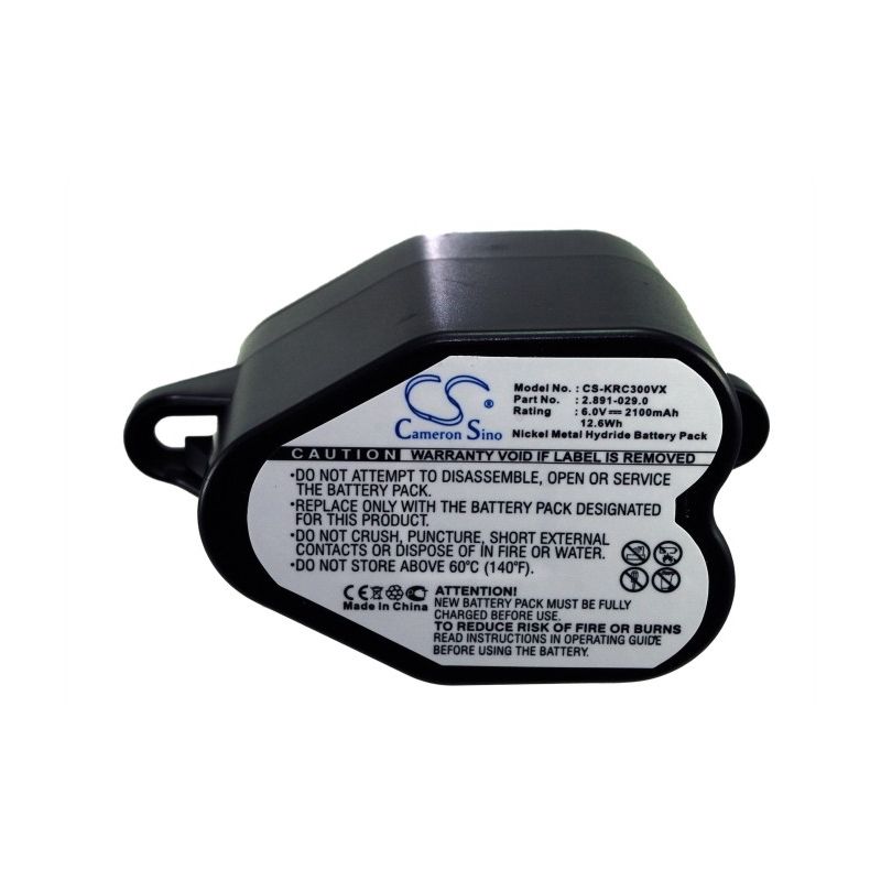 Ni-mh Battery Fits Karcher, Karcher Rc3000, Robocleaner, Rc3000 6.0v, 2100mah Home Electronics Cameron Sino Technology Limited (Suspended)