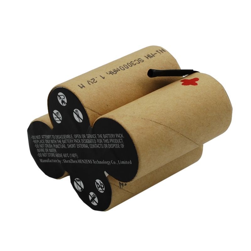 Ni-MH Battery fits Karcher, Broom K55, K55, 4.8V, 3000mAh Vacuum Cameron Sino Technology Limited