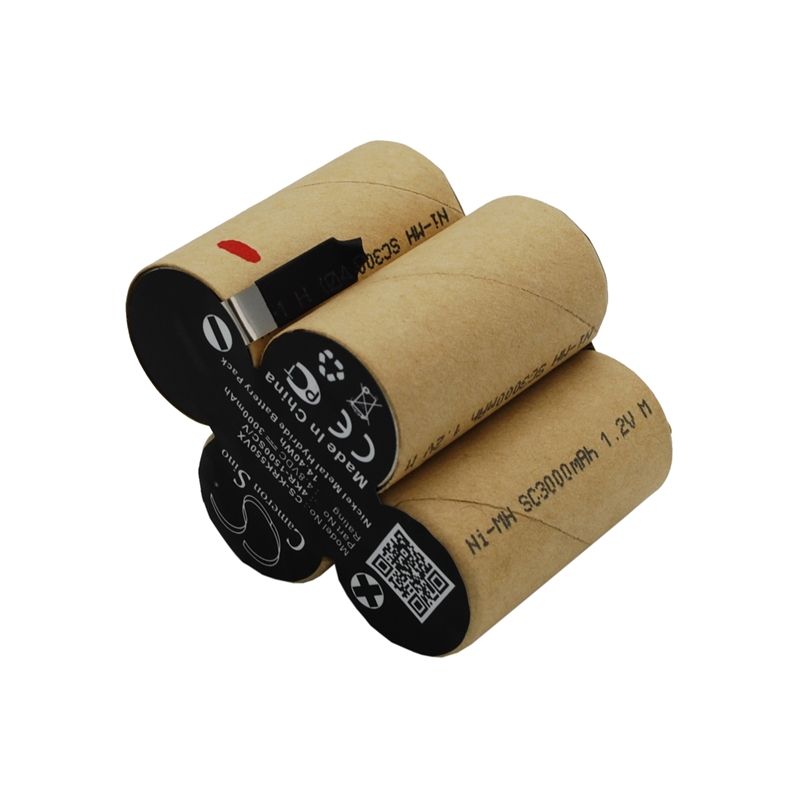 Ni-MH Battery fits Karcher, Broom K55, K55, 4.8V, 3000mAh Vacuum Cameron Sino Technology Limited