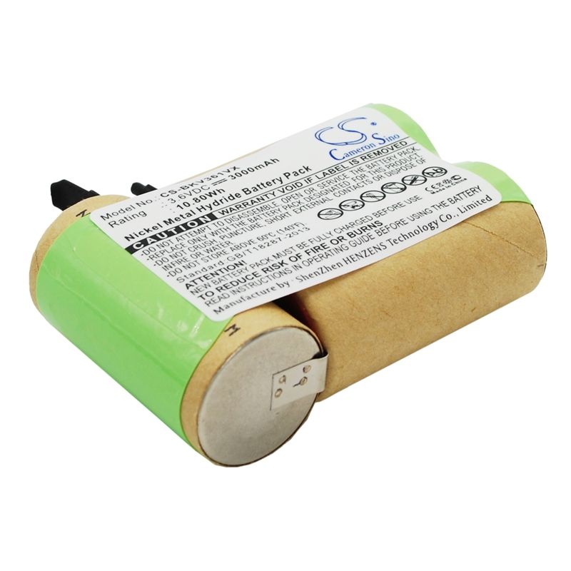 Ni-mh Battery Fits Black & Decker Dustbuster, V3610 3.6v, 3000mah Vacuum Cameron Sino Technology Limited