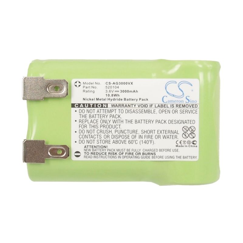 Ni-MH Battery fits Aeg, Junior 3000, Aeg 3.6V, 3000mAh Vacuum Cameron Sino Technology Limited