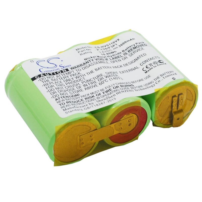 Ni-MH Battery fits Disston, Egs1a1, Egs1a4, Egs6 3.6V, 3000mAh Vacuum Cameron Sino Technology Limited