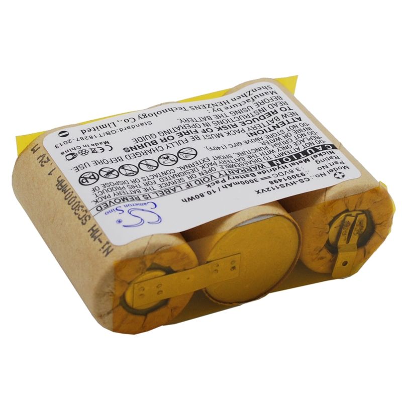 Ni-mh Battery Fits Hoover, S1120, Hoover 3.6v, 3000mah Vacuum Cameron Sino Technology Limited