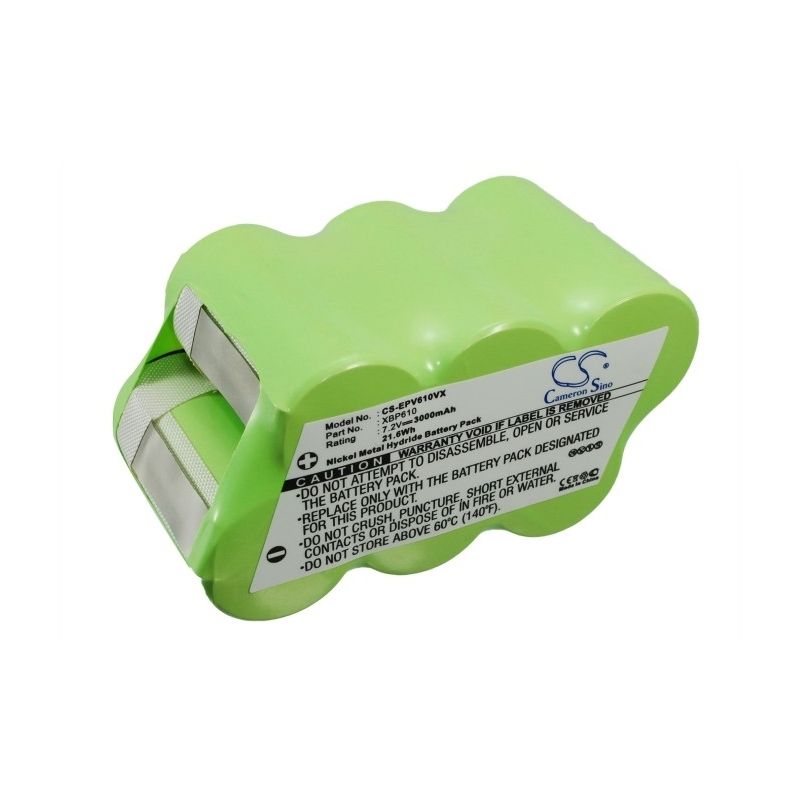 Ni-MH Battery fits Euro Pro, Shark 36000, Shark 86050, Shark Eu-36000 7.2V, 3000mAh Vacuum Cameron Sino Technology Limited